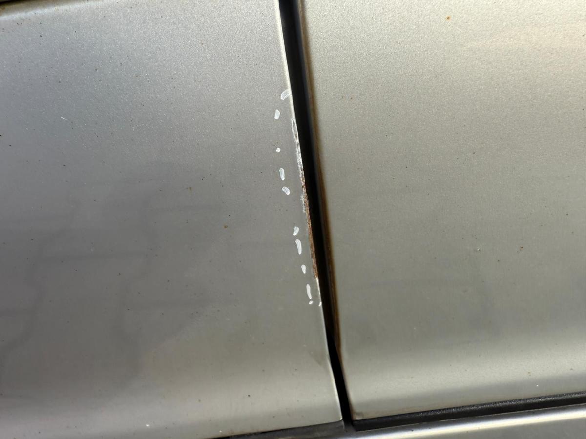 Saab 9-5 original Tür vorn links Silber Rohbau BJ07